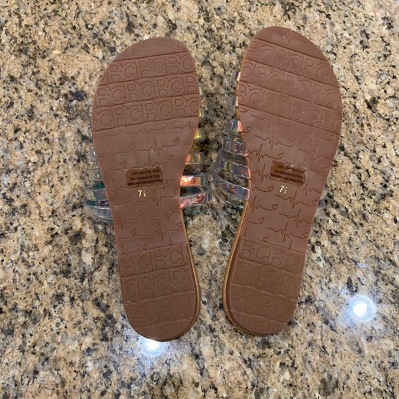 New in box - American Eagle - For You II Iridescent Sandals - Size 7.5 - Picture 5 of 7